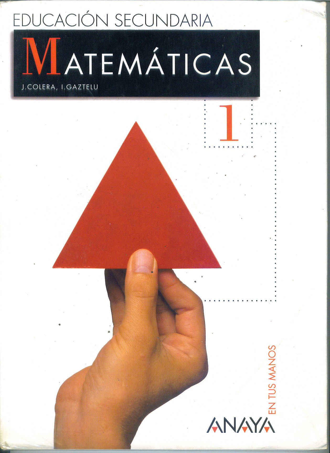 Anaya matematicas 1 portada